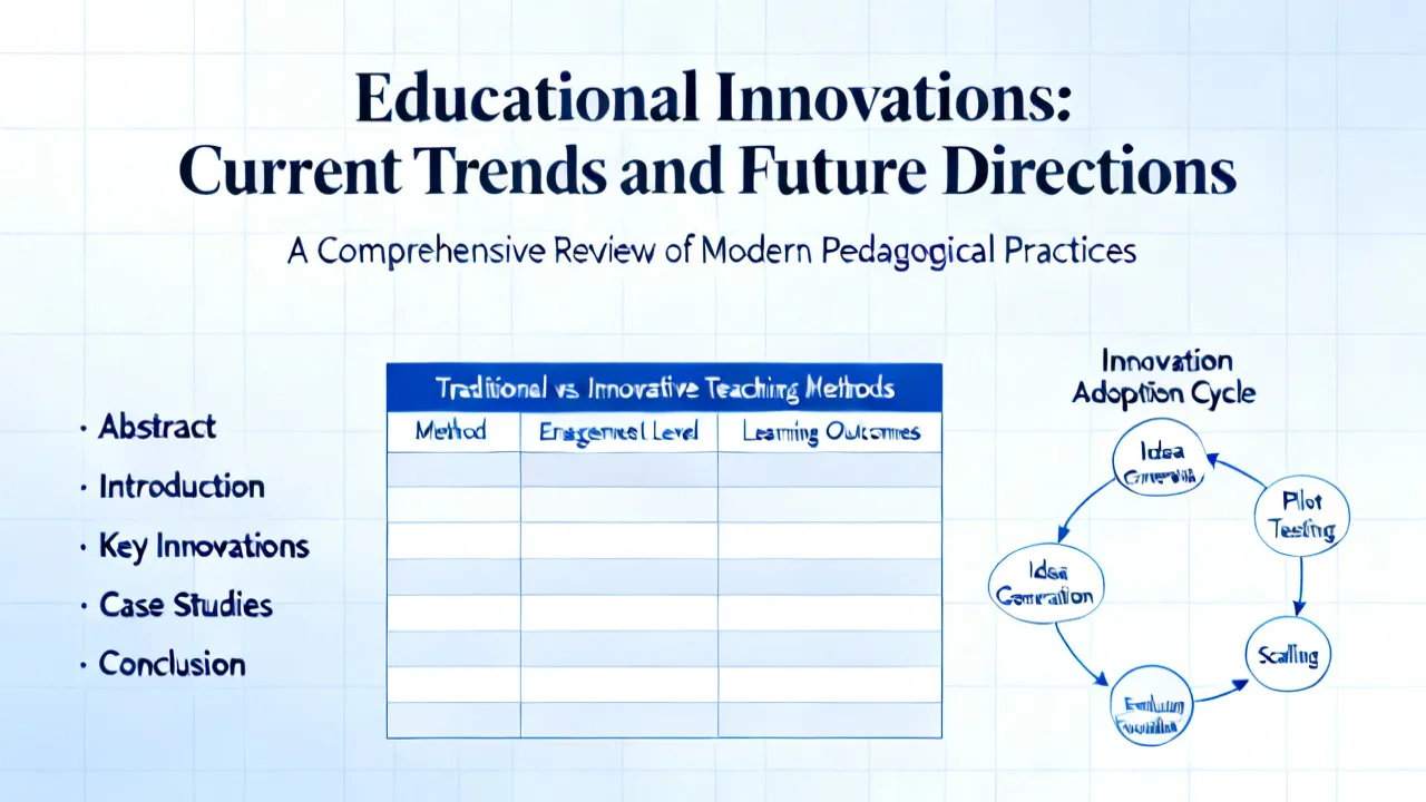 Innovations in Educational Foundations