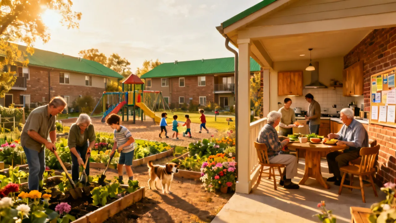 The Dynamics of Cohousing Communities
