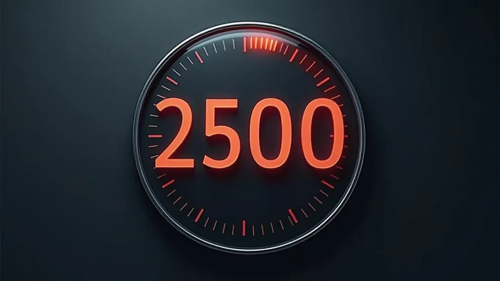 Navigating the Significance of 2500 Seconds
