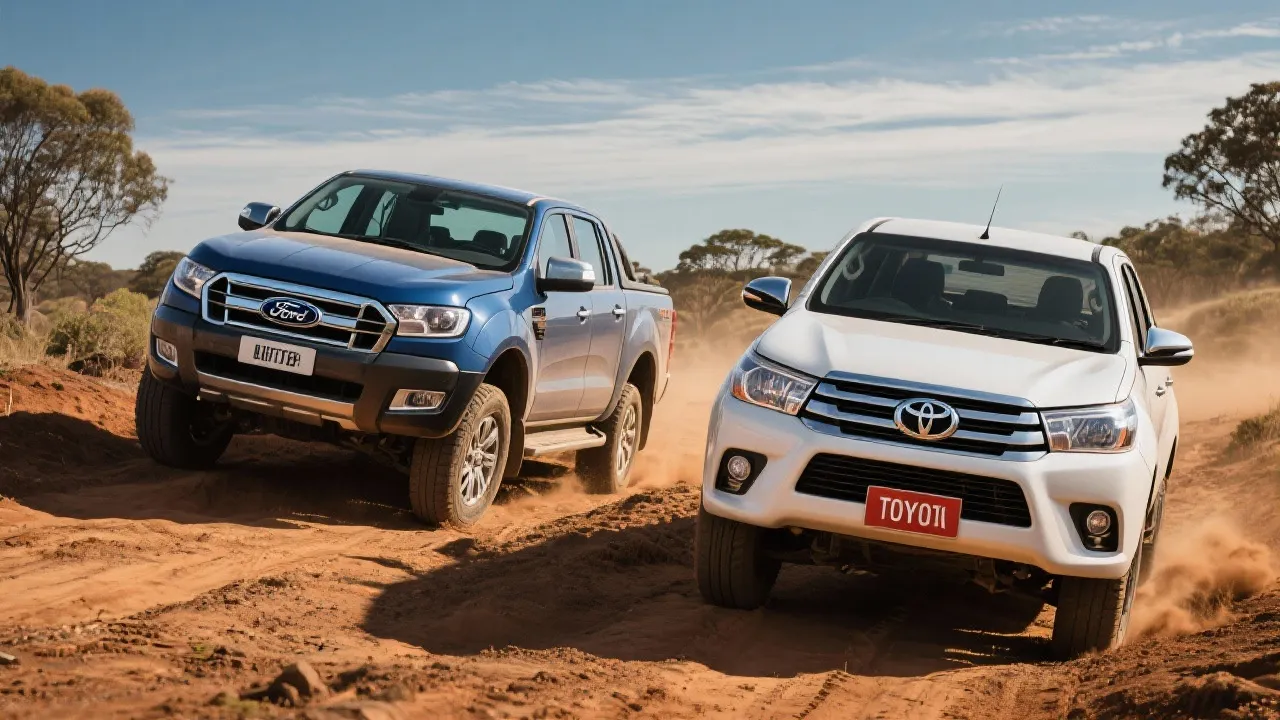 Comparing Ranger and Hilux Models
