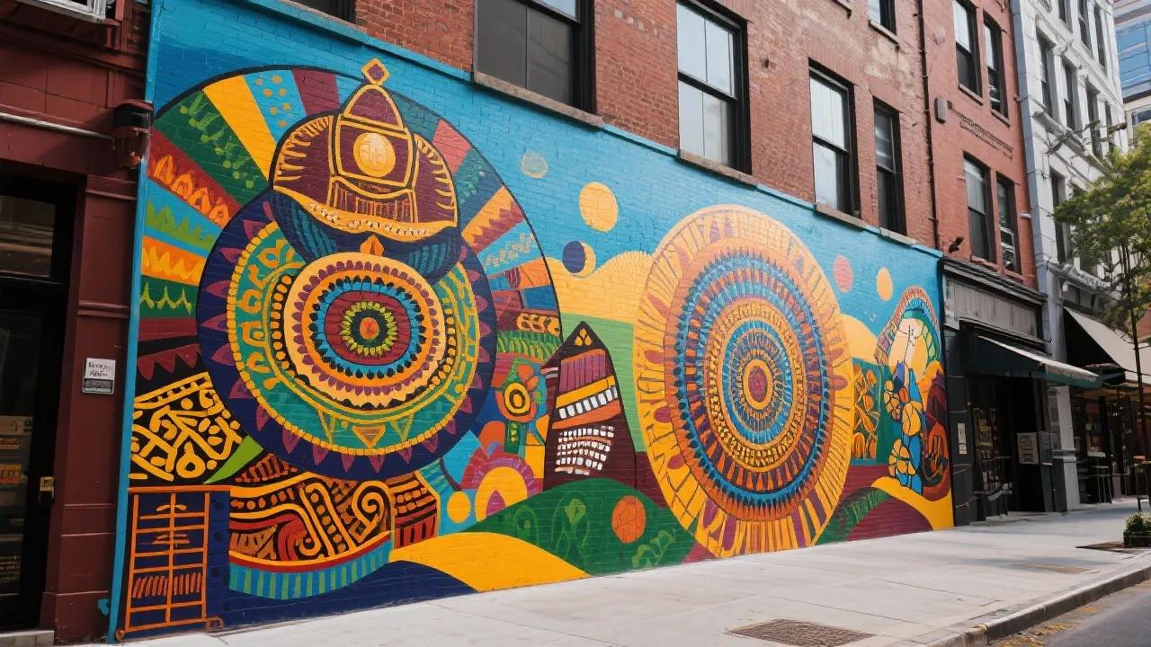 Unveiling the Bbdu Mural Masterpiece