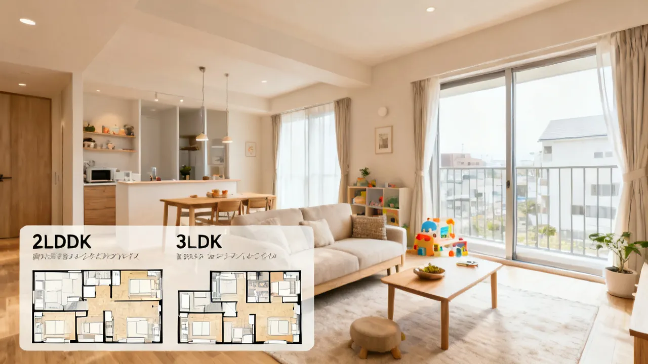 Choosing 2LDK and 3LDK Homes Nearby