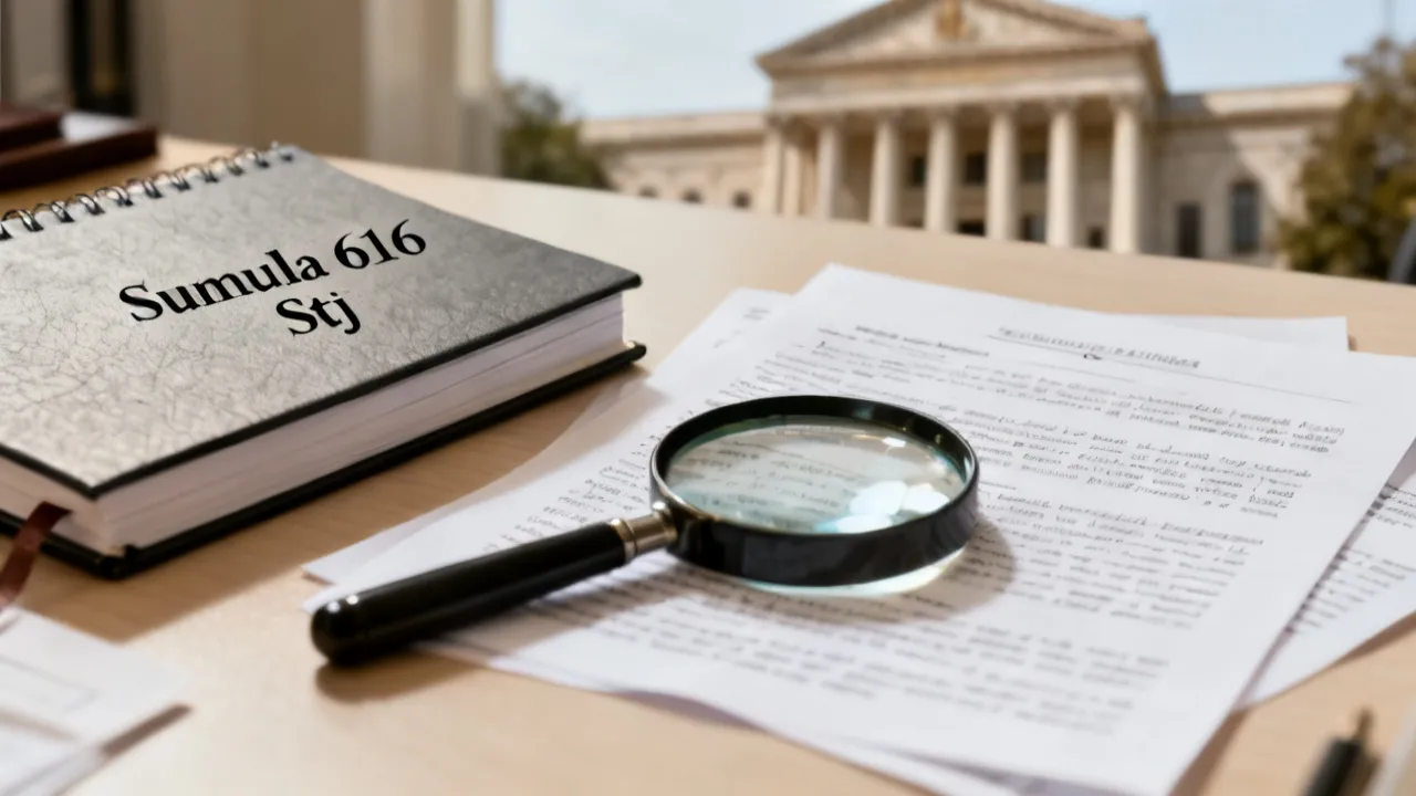 Understanding Sumula 616 STJ: Practical Legal Impacts
