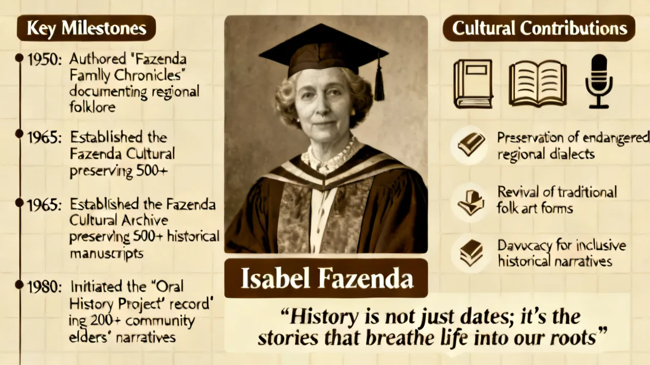 Exploring the Legacy of Isabel Fazenda