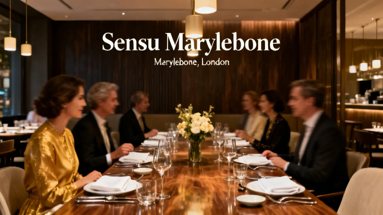 Unveiling Sensu Marylebone Dining Gem