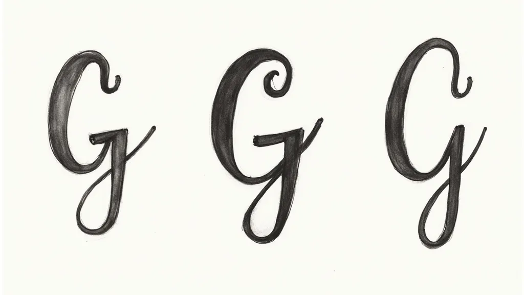 The Versatility of the Letter G
