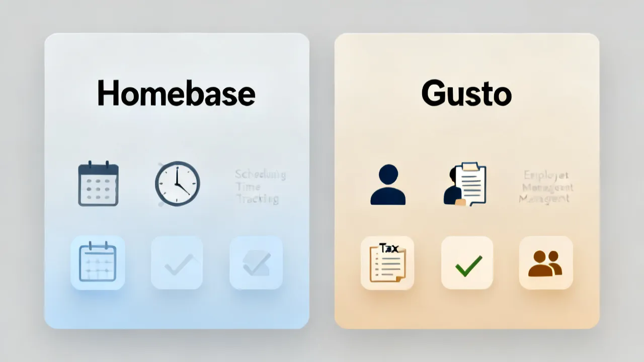 Homebase vs Gusto: Payroll, Scheduling, and Benefits