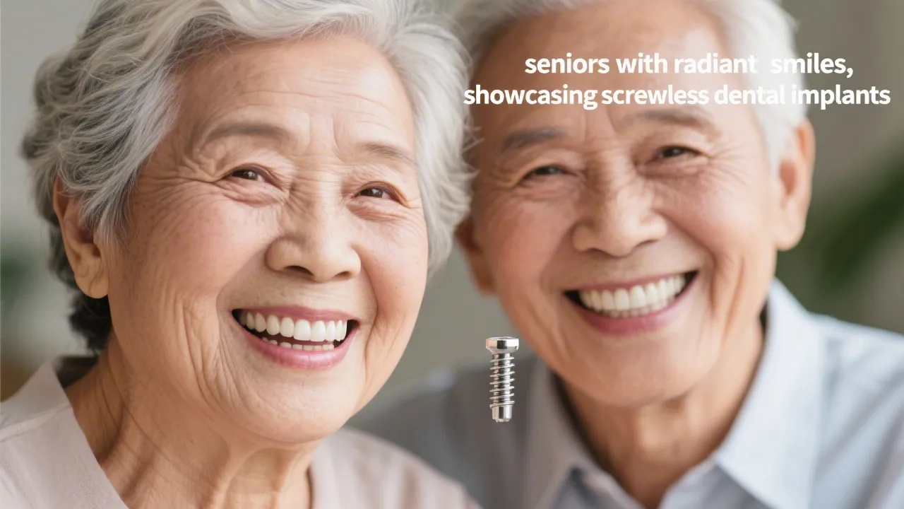 Benefits of Screwless Dental Implants