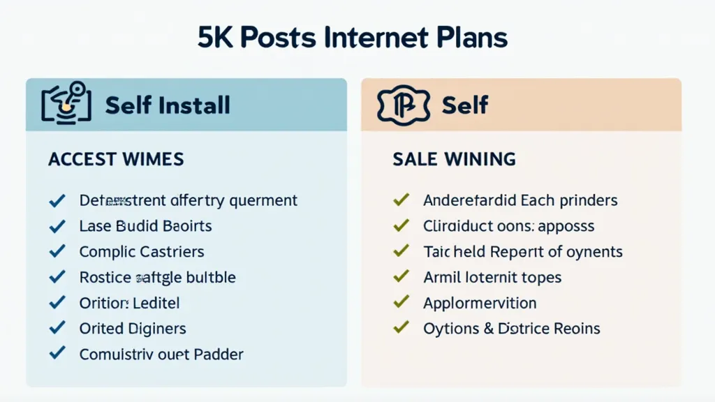 Senior Internet Plans and Self-Install Options