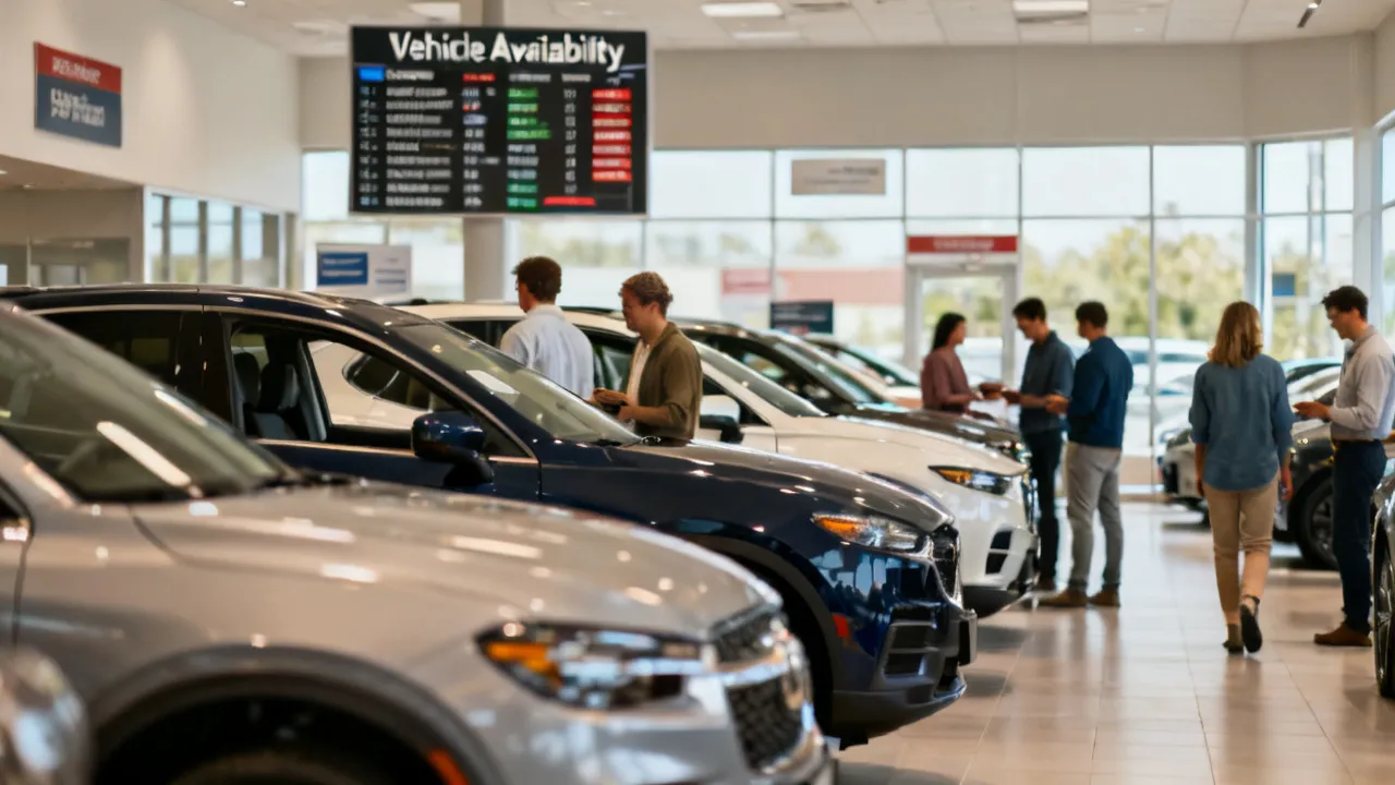 Vehicle Availability: Finding a Car On Sale