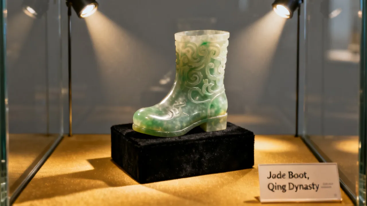 The Enigmatic Jade Boot