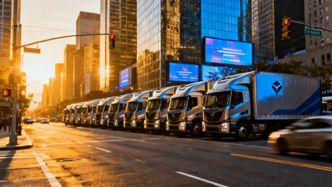 Navigating Truck Fleets Nearby