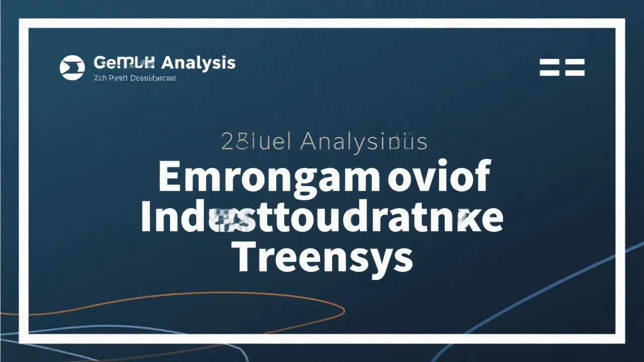 Emerging Trends in Industry Analysis
