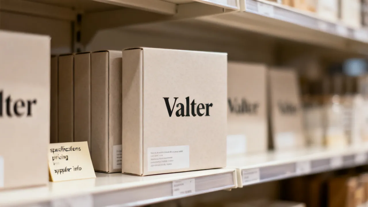 Valter: Pricing, Suppliers, and Buyer Guidance