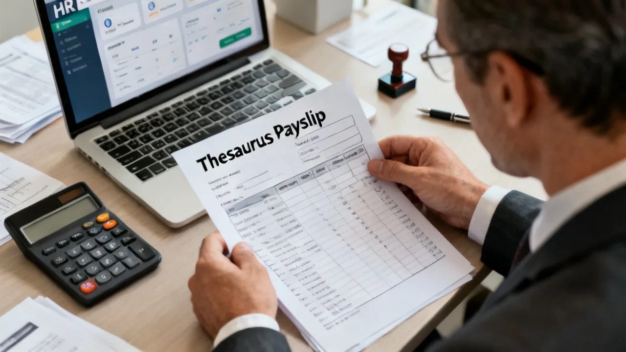Thesaurus Payslip Guide for Accurate Payroll Records